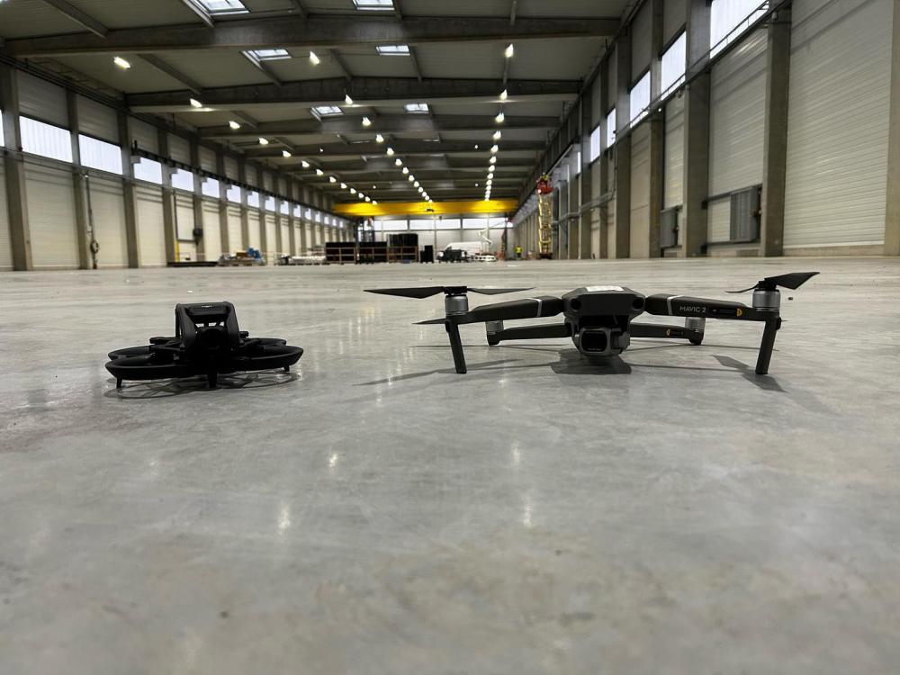 Suivi de chantier par drone à Saint-Herblain