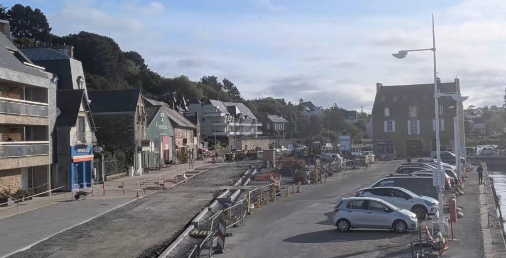 Timelapse quai de Dahouët – trottoirs zone Est